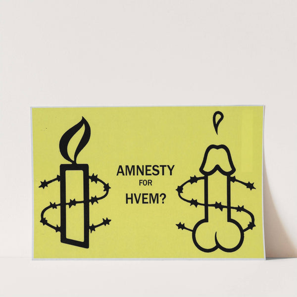 Amnesty for hvem by Kvinnefronten (The Women'''s Front)