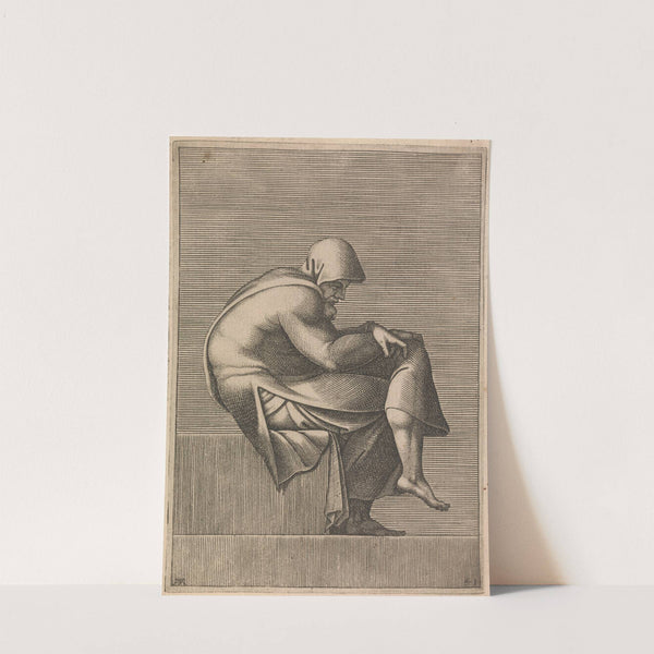 Amon, Ancestor of Christ by Adamo Scultori