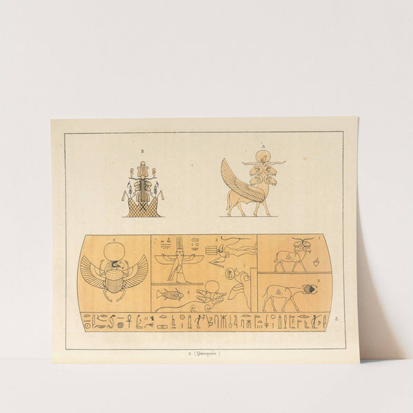 Amon-ra. (L'esprit des quatre éléments, l'ame du monde matériel.) by Léon-Jean-Joseph Dubois