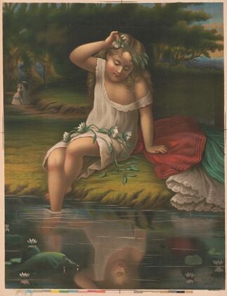 Among the lilies (1873)