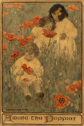 Among the Poppies, The Child in a Garden