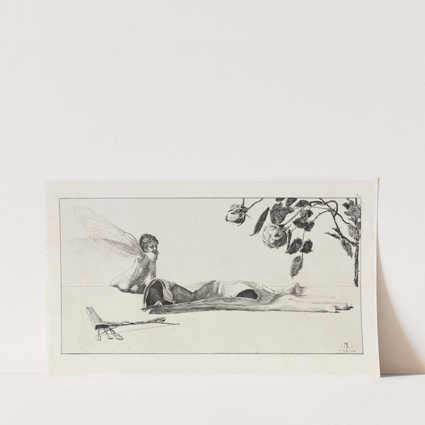 Amor (Ein Handschuh, Opus VI, Blatt 10) (1893-1898) by Max Klinger