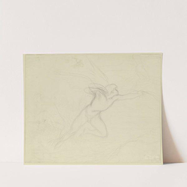 Amor kniend nach rechts, einen Pfeil abschießend by Victor Müller