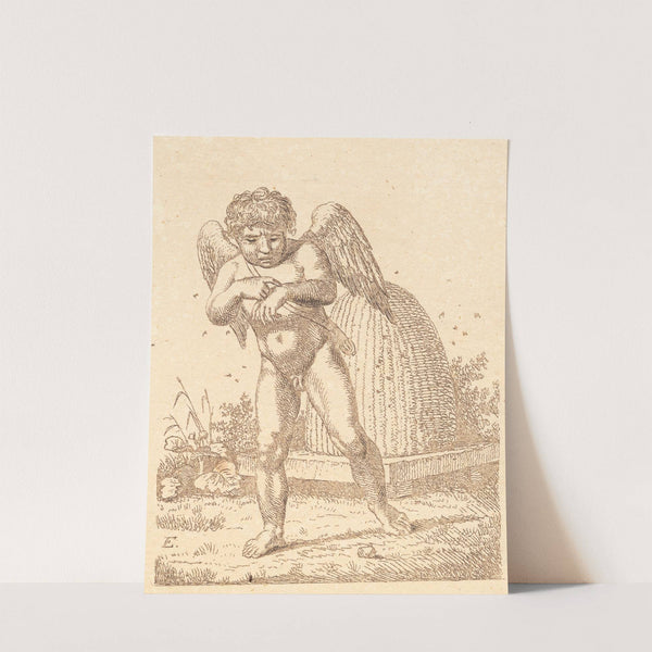 Amor stukken af bien by Christoffer Wilhelm Eckersberg