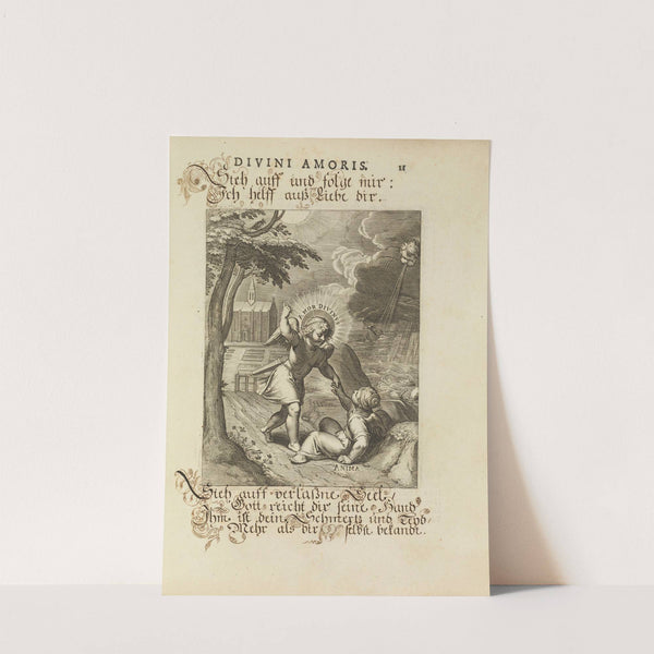 Amoris divini emblemata Pl.03 (1660) by Otto van Veen