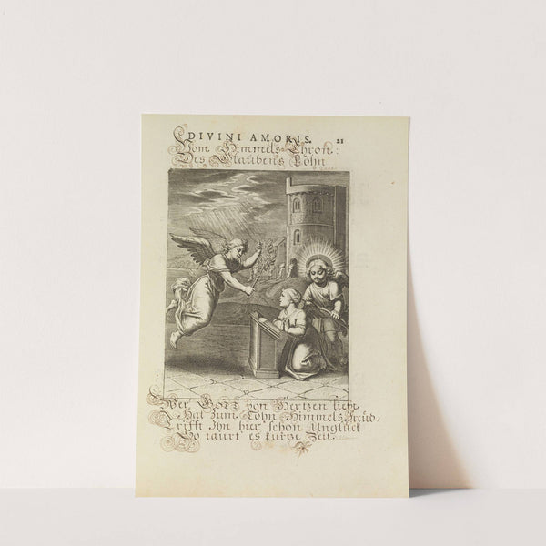 Amoris divini emblemata Pl.08 (1660) by Otto van Veen