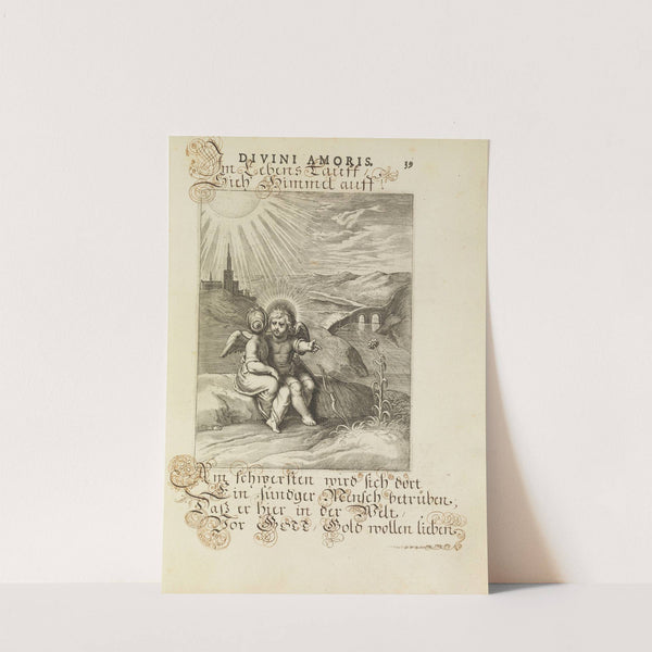 Amoris divini emblemata Pl.17 (1660) by Otto van Veen