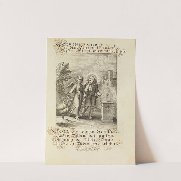 Amoris divini emblemata Pl.19 (1660) by Otto van Veen