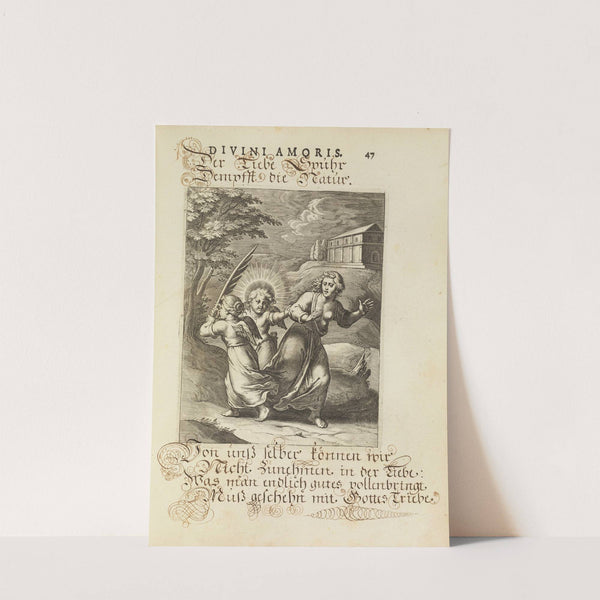 Amoris divini emblemata Pl.21 (1660) by Otto van Veen