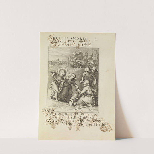 Amoris divini emblemata Pl.25 (1660) by Otto van Veen