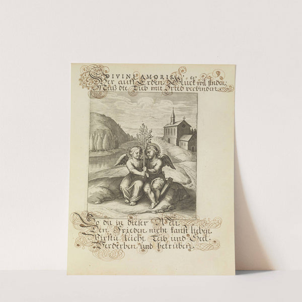 Amoris divini emblemata Pl.30 (1660) by Otto van Veen