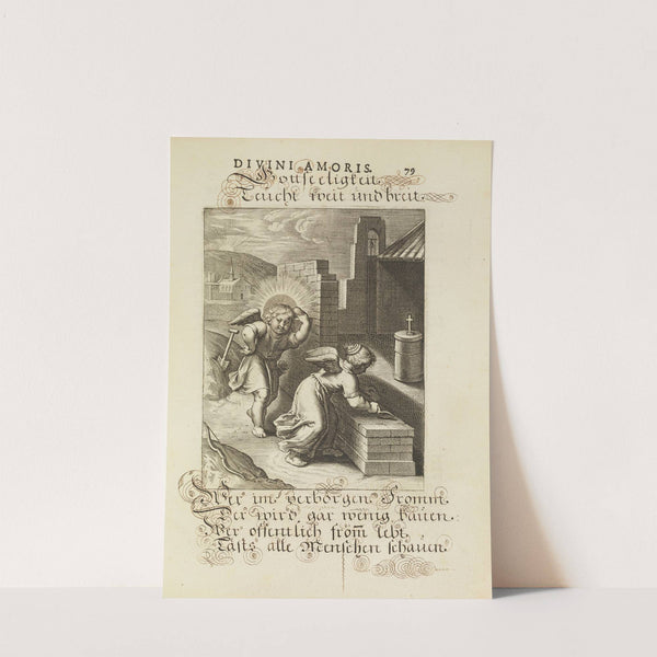 Amoris divini emblemata Pl.37 (1660) by Otto van Veen