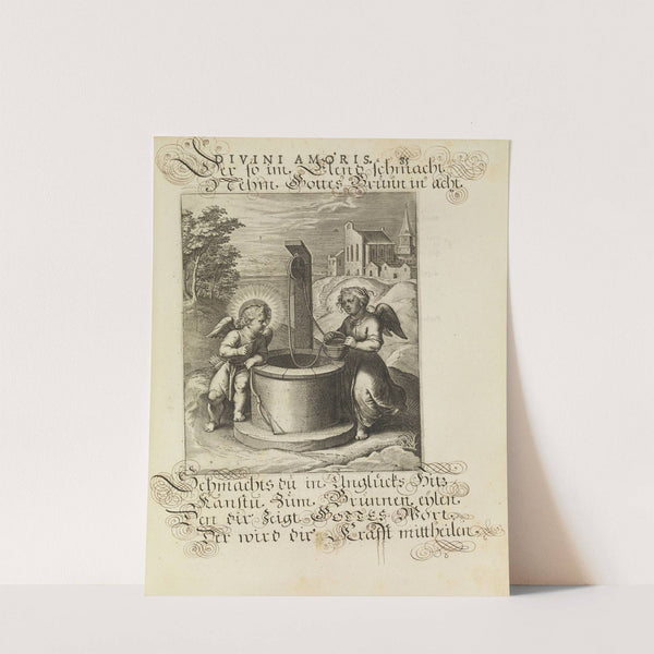 Amoris divini emblemata Pl.40 (1660) by Otto van Veen