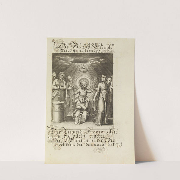 Amoris divini emblemata Pl.42 (1660) by Otto van Veen