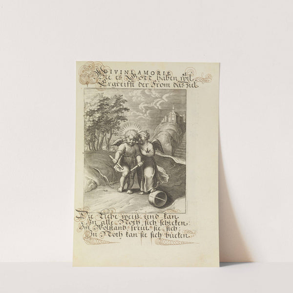 Amoris divini emblemata Pl.45 (1660) by Otto van Veen