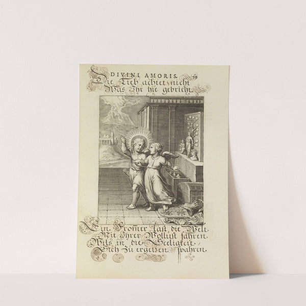 Amoris divini emblemata Pl.47 (1660) by Otto van Veen