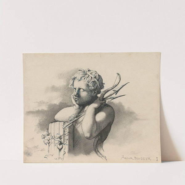 Amour boudeur by Henri Lehmann