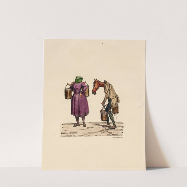 Amour conjugal by Charles-Joseph Traviès de Villers