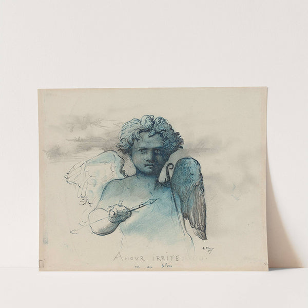 Amour irrité by Henri Lehmann