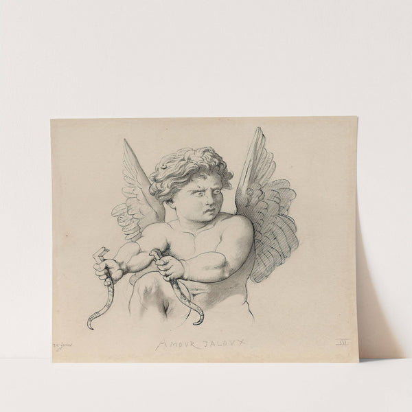 Amour jaloux by Henri Lehmann