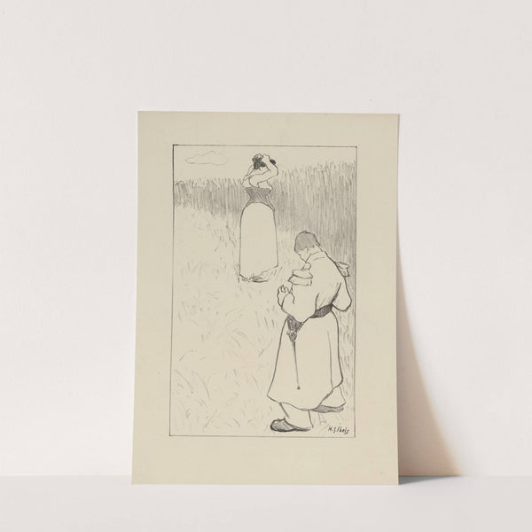 Amoureux (1895-1900) by Henri-Gabriel Ibels