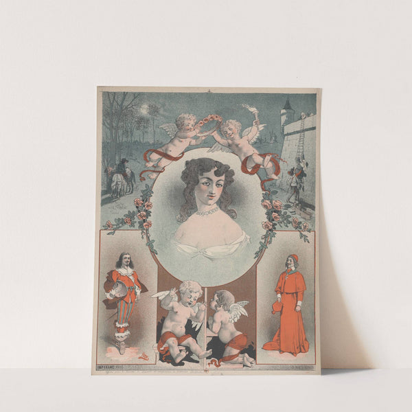 Amours et confessions de Marion Delorme (1884) by Léon Choubrac