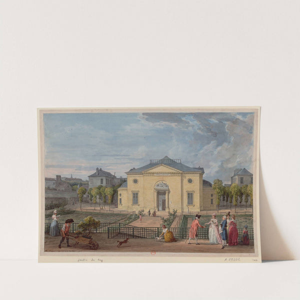 Amphithéâtre dans le Jardin du Roy (1794) by Jean-Baptiste Hilaire
