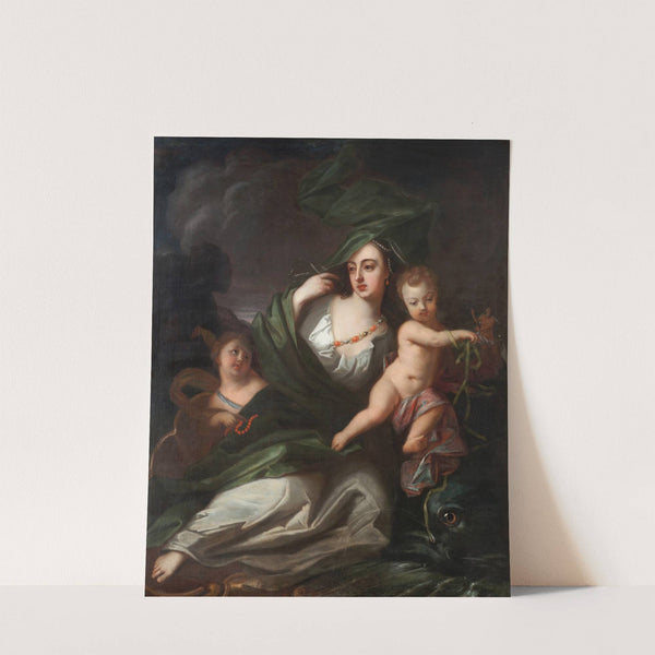 Amphitrite or Allegory of the Element Water by Georg Engelhard Schröder