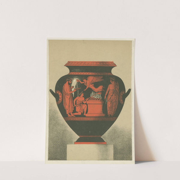 Amphora of Cervetri (Cære) representing a sacrifice (1890)