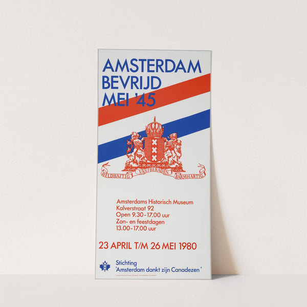 Amsterdam bevrijd mei ’45 (1980) by Jolijn van de Wouw