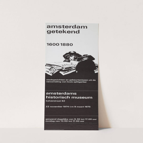 Amsterdam getekend (1974) by Jolijn van de Wouw