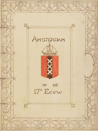 Amsterdam in de 17e eeuw, zonder jaar