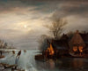 Amsterdam Skating Scene (1848)