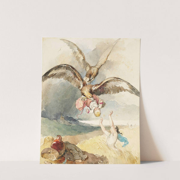 An abduction (1836) by Peter Fendi