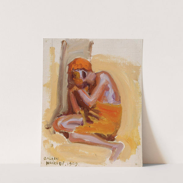 An African Resting, 1909 by Akseli Gallen-Kallela