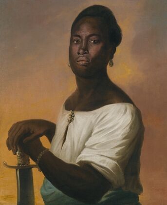 An African With A Sword