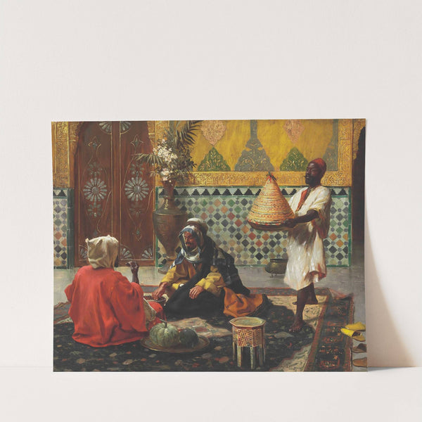 An Afternoon Discussion by Rudolf Ernst