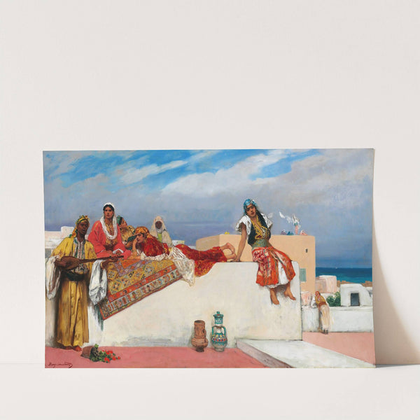 An Afternoon Idyll by Jean-Joseph-Benjamin Constant