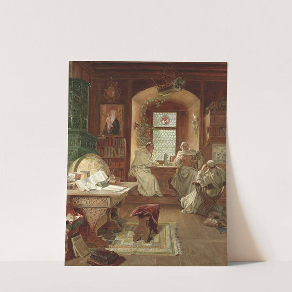 An afternoon of debate (1890) by Eduard von Grützner