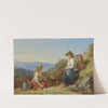 An afternoon rest by Edward John Cobbett