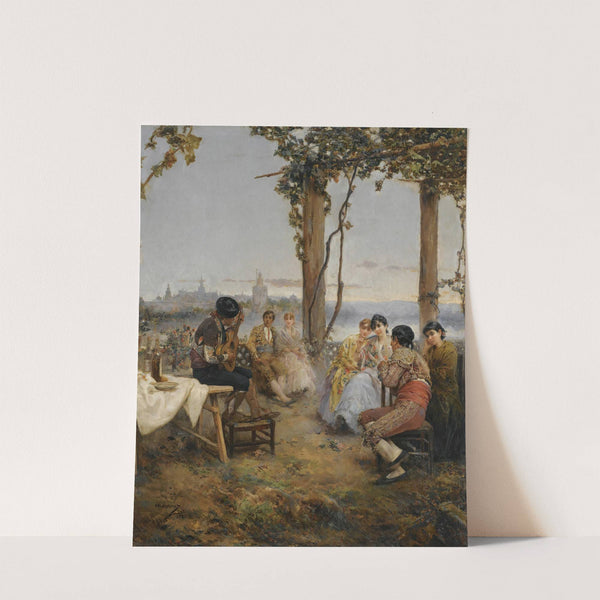 An afternoon's amusements, Seville by Manuel Ramírez Ibáñez