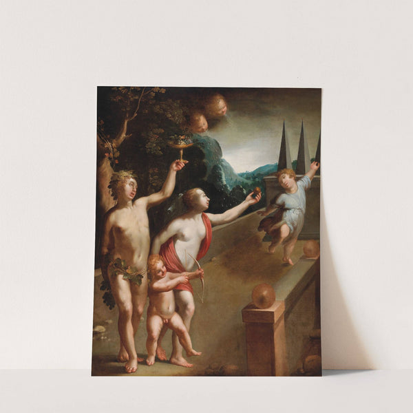 An allegorical scene by Habsburg Court Painter