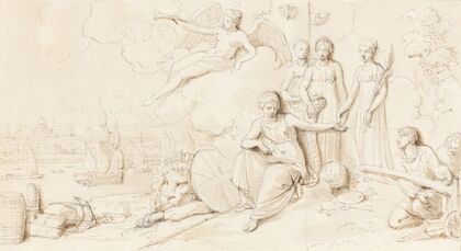 An Allegory of Britain’s Mercantile Power