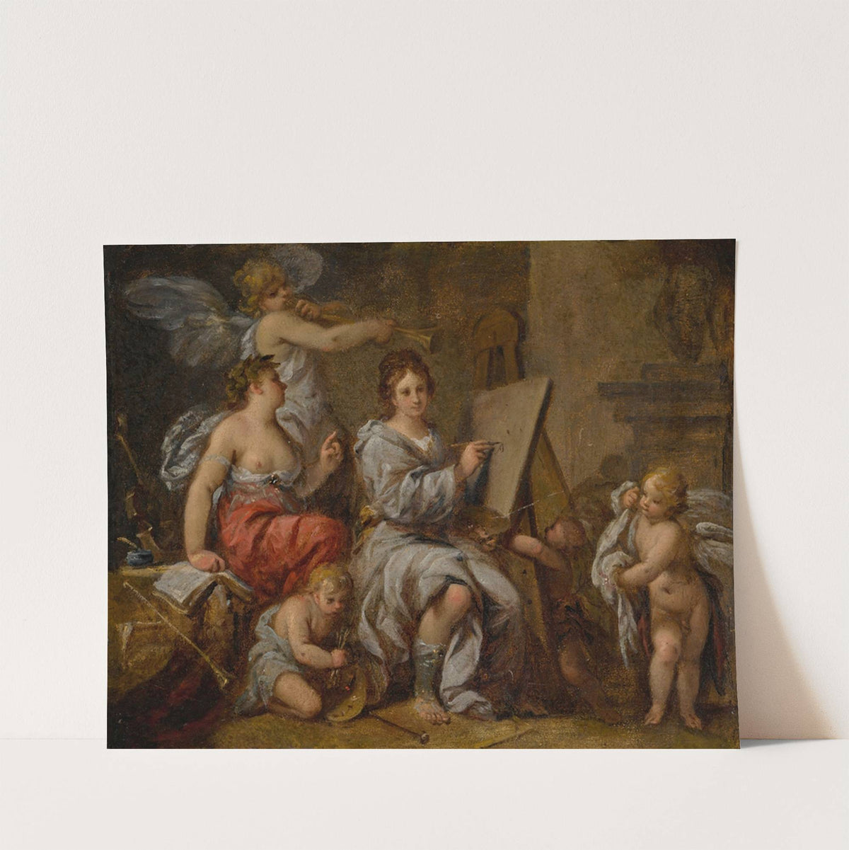 An allegory of painting by Carlo Francesco Nuvolone