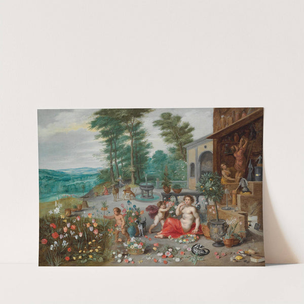An Allegory Of Smell (1640s) by Jan Brueghel the Younger
