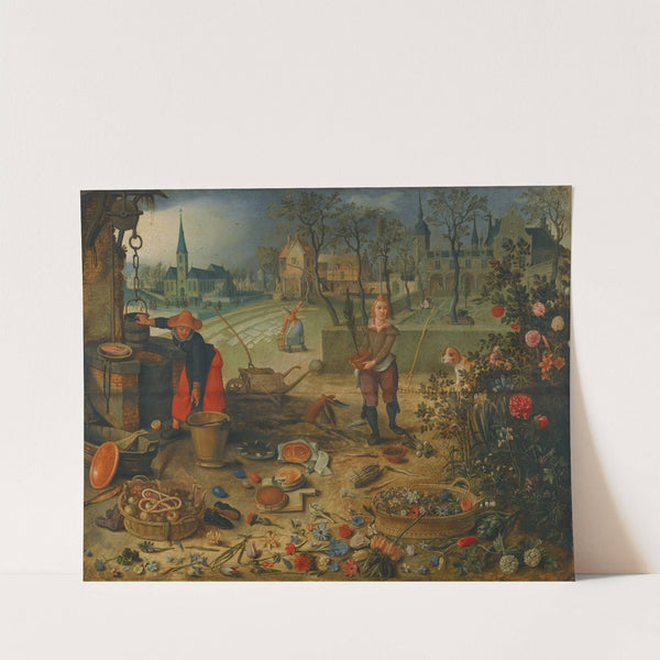 An Allegory Of Spring by Sebastian Vrancx