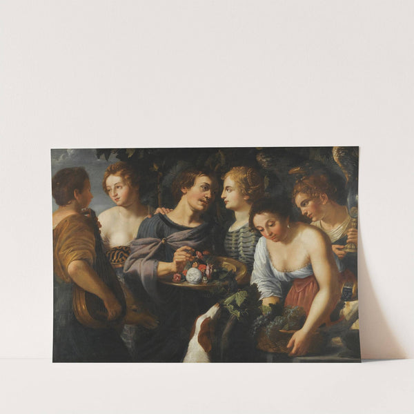 An Allegory Of The Five Senses by Follower of Nicolas Régnier