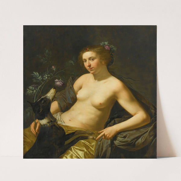 An Allegory Of The Sense Of Smell by Jan Van Bijlert