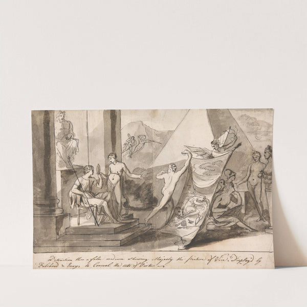 An Allegory on the Plight of the Artist by Mauritius Lowe