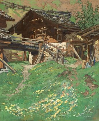 An Alpine lodge